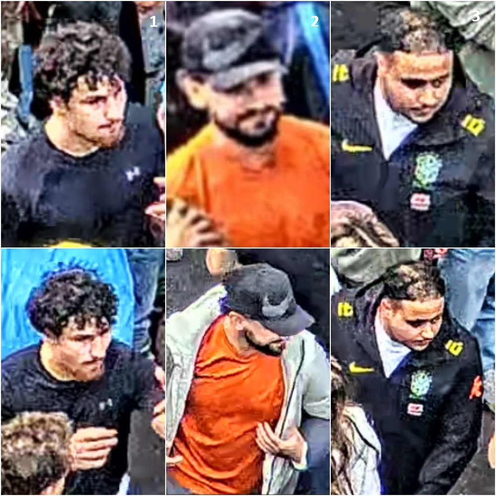 policefederale's tweet photo. VIDEO : Coups et blessures volontaires  à Gand le 27-07-2026.
Qui reconnaît ces personnes ? https://t.co/YtwF6iynZd https://t.co/x7IFC65WjB