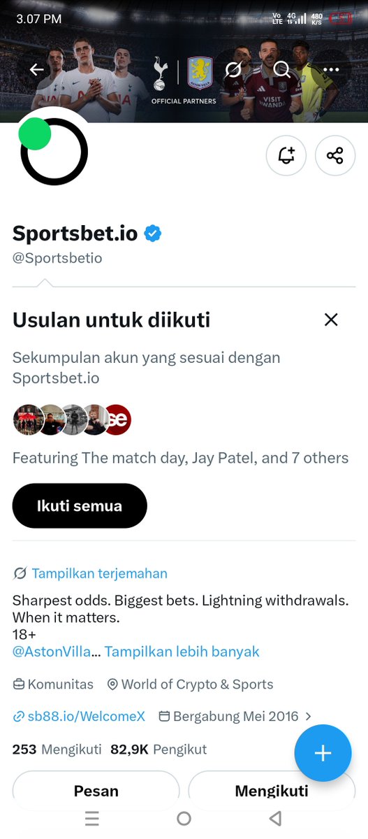 gitoijf's tweet photo. @AFCryptoX @Sportsbetio https://t.co/zgs9Q1KttR