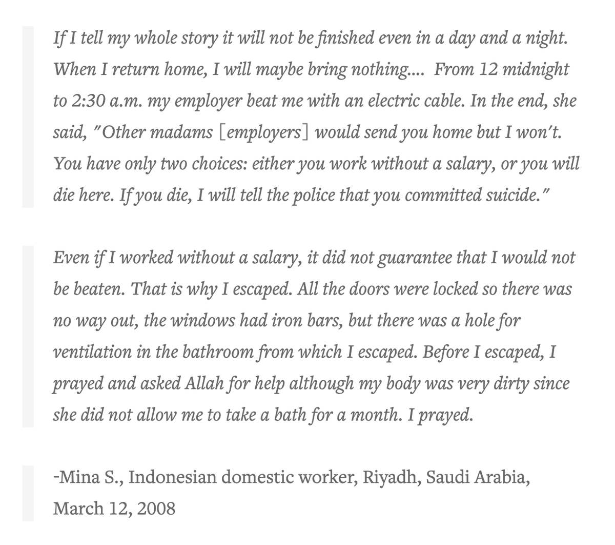 acmisthinking's tweet photo. In light of the recent averted execution of the Sri lankan dude and the beheading of the young Bangladeshi couple, it bears looking at the history of Saudi racism that in fact the majority of saudi nationals display. KSA should be treated in the same vein as Israel https://t.co/Fp9u7cuhdd