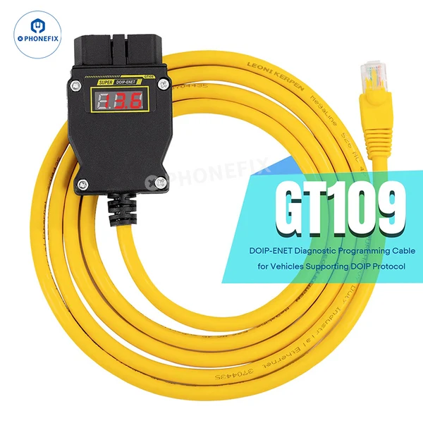 vipprogrammer_'s tweet photo. Hai difficoltà a collegarti ai nuovi veicoli dotati di protocollo DOIP? Il cavo ENET GODIAG GT109 consente di effettuare diagnosi e codifiche su auto Mercedes-Benz, Volkswagen e BMW.

#carrepair #carprogrammer #icsockets #adapter #ECU #carchip #ecufixtool https://t.co/s4TN5FPFvi