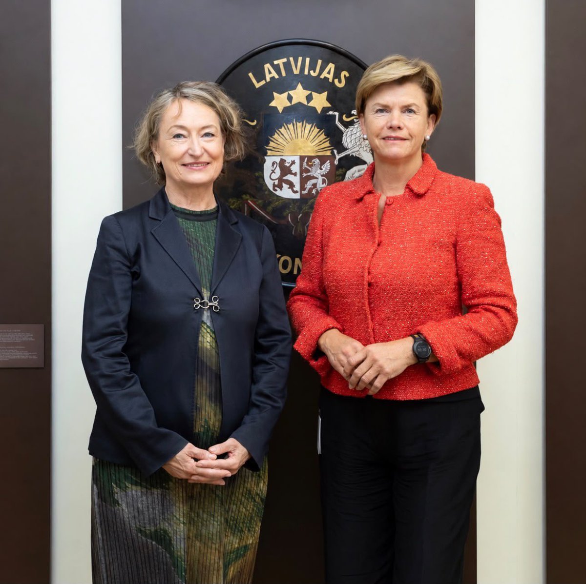 Braze_Baiba's tweet photo. Congratulations to Latvia’s renowned human rights expert Ilze Brands-Kehris on her appointment as the EU Special Representative for Human Rights! 🇪🇺🇱🇻

I thank all EU countries for their support. 

Wishing Ms Brands-Kehris every success in representing the EU globally! https://t.co/xFYFwLAWNd