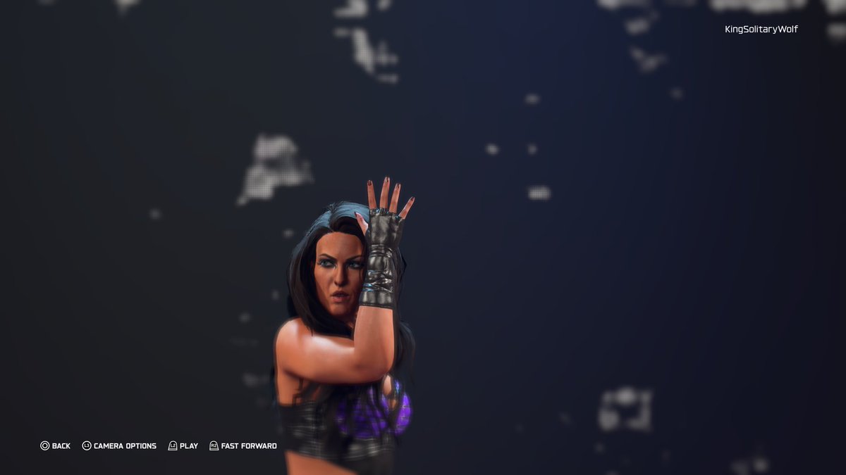 2KSWDivas's tweet photo. WIP of @katarinasinfamy. @WWEgames #WWE2K26 https://t.co/vGgP7ohmrl