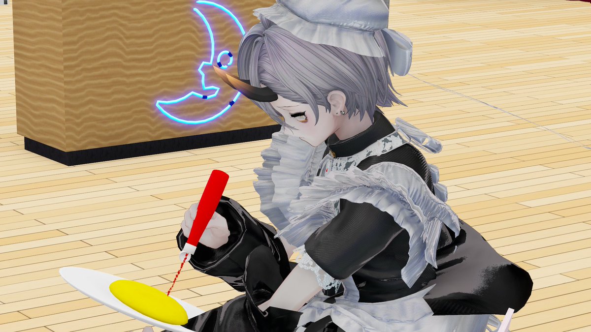 otakumoon030's tweet photo. Day2女僕觀察日誌(?)杜東瓦
專業女僕(?
效率滿滿，滿到當其他人忙緊佢已經派緊卡片了(ㄏ￣▽￣)ㄏ 
跳愛♡スクリーム中負責鍾意strawberry flavour~
有目擊情報顯示頭上雙角可以作爲食材添加(◕﹃◕) https://t.co/H1xRvwJYkd