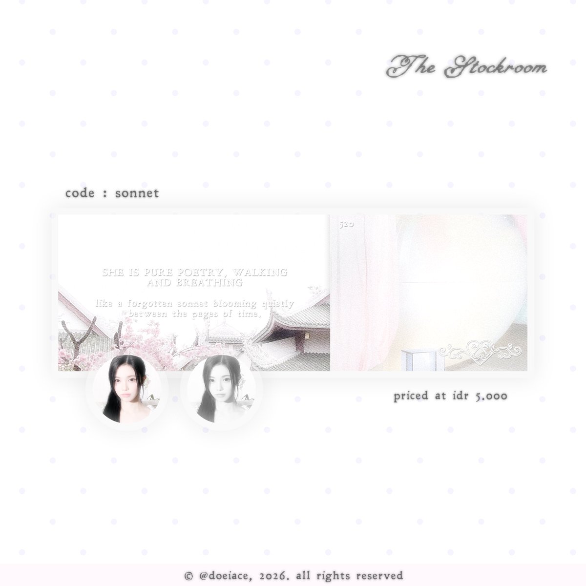 doeIace's tweet photo. help repost please, thank you! ♡

hi! i have three ready-stock layout of karina, ningning (aespa) &amp; ian (hearts2hearts) priced at idr 5.000 each. get both colored and bnw avas! free retext &amp; nick add yaa <3

#zonauang https://t.co/4XvUqNYo0G