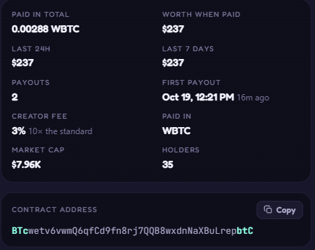 btcofsolana's tweet photo. Holders are getting paid real $BTC for holding Solana Bitcoin

Slowly then all at once https://t.co/2VbdBA5JII