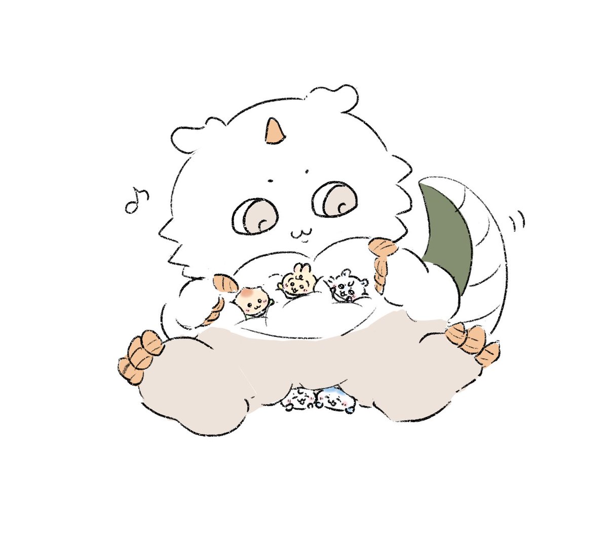 kuriusa1124's tweet photo. モッフモフ♪ https://t.co/bF3QxuEt0M