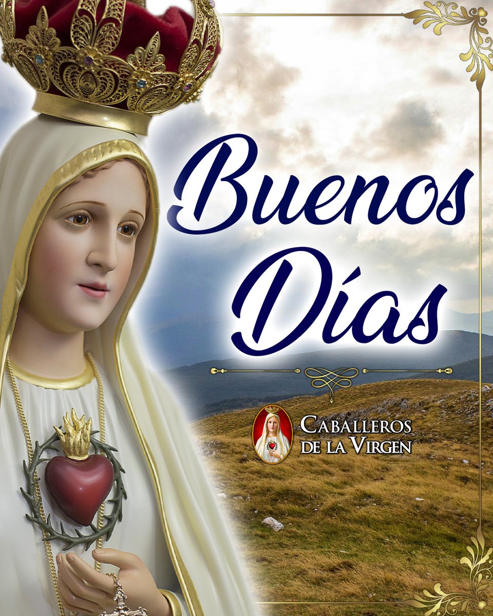 Cab_Virgen's tweet photo. Que María Santísima acompañe nuestro caminar y nos enseñe a recibir cada jornada con fe y gratitud. Que Dios ilumine nuestros pensamientos, bendiga nuestras labores y nos conceda un corazón generoso para amar, servir y sembrar esperanza dondequiera que vayamos. ☀️ https://t.co/qceCSCkKwN