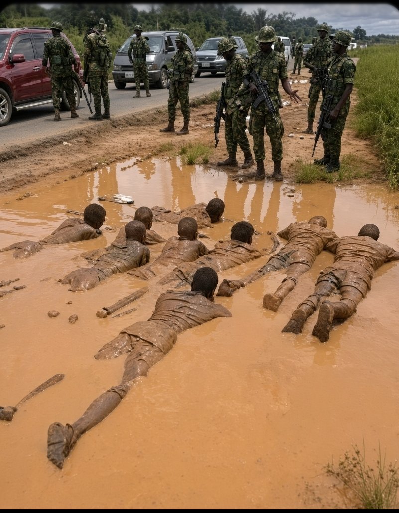 MarvinUchenna_'s tweet photo. Image: Circa 2016, during Operation Python Dance in the South East.

A relatively peaceful region.

Many of the boys you see in the image below never made it out alive.

Their crime?  

being IGBO!

Same military is now complaining that Igbos avoid it.

The joke tells itself. https://t.co/koBJaADhEB