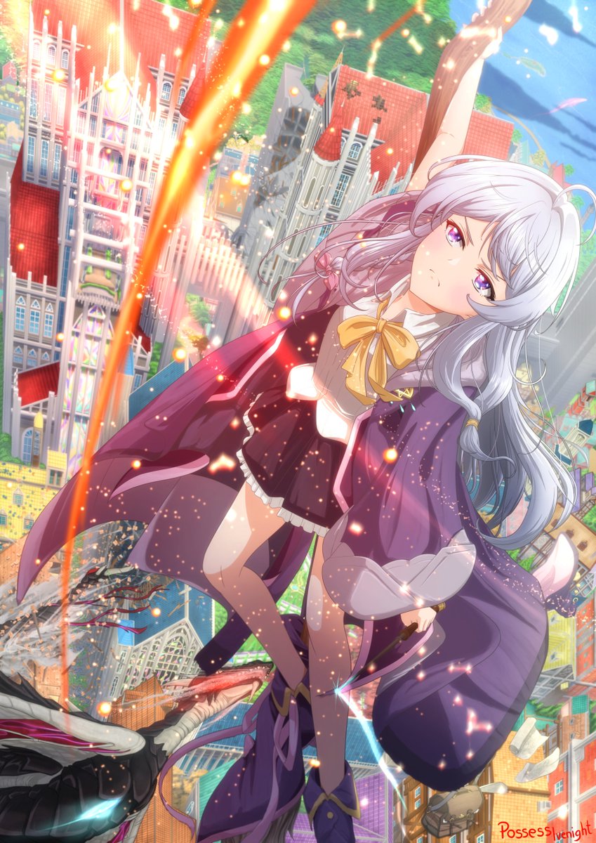 possessivenight's tweet photo. たんじょうびをむかえたとき。。。でも、とつぜん、いっしゅんでこん 
#elaina 
#majonotabitabi
#pixiv https://t.co/DHp8L7kTNP https://t.co/YWejH4QHin