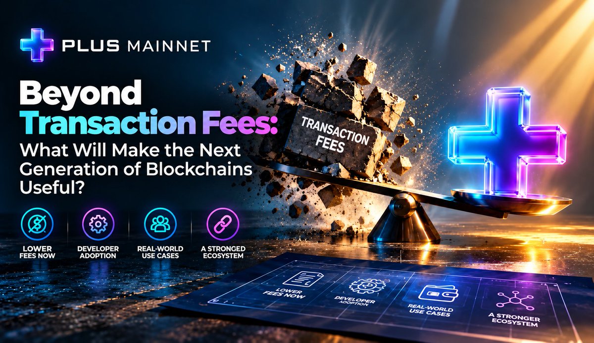 plus_main_net's tweet photo. Beyond Transaction Fees: What Will Make the Next Generation of Blockchains Useful?
Read the Full Article Here โ ๊ธฐ์ฌ ์ ๋ฌธ์ ์๋ ๋งํฌ์์ ํ์ธํ์ธ์.
https://t.co/JcS66EjLXZ
#PLUSMainnet #PLUSCoin #Web3 #Blockchain #Layer1 #ZeroGasFees #EVMCompatible #BlockchainInnovation #Web3Infrastructure #RealWorldUtility #DeveloperAdoption #BlockchainEcosystem #NextGenBlockchain #FutureOfWeb3 #BuildOnPLUS