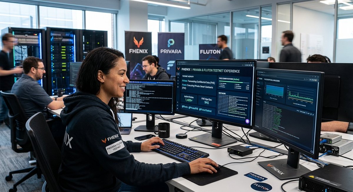 irajsrivastava's tweet photo. 🔥 Testing out confidential smart contracts on @Privara & @Fluton testnets!
Fully Homomorphic Encryption (FHE) on @fhenix changes everything for privacy in Web3. 🔒✨
Mainnet is right around the corner! 🚀
#Fhenix #FHE #Privara #Fluton #Web3Privacy https://t.co/TNZmaKSPBT