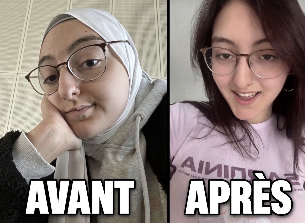 viviapostat's tweet photo. Leyla retire son voile et quitte l’islam.
Des ténèbres à la liberté 🕊️ https://t.co/vFn3vKPlh9