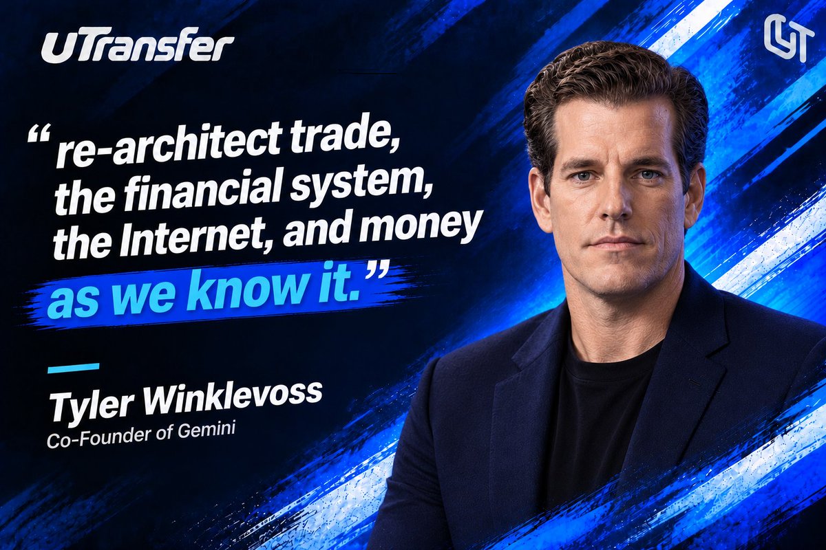 Utransfer01's tweet photo. What if the future of money isn’t about changing how we invest, but rethinking how we use it? 👀

Tyler Winklevoss, co-founder and CEO of Gemini, has long championed the potential of crypto to reshape the financial system. In his 2019 essay on the crypto revolution, he wrote that it could “re-architect trade, the financial system, the Internet, and money as we know it.” 🔗

That vision goes beyond digital assets themselves. The real opportunity lies in building financial tools that make money more accessible, more connected, and more useful in the real world. 💡

As digital finance continues to evolve, the next step is bridging the gap between holding digital assets and using money in everyday life. 🌐

That’s where UTransfer comes in. With supported digital assets, users can top up and pay wherever their card is accepted — bringing digital finance closer to everyday spending. 💳

Innovation changes what money can do. Everyday access makes the difference.

#TylerWinklevoss #Gemini #Crypto #Bitcoin #DigitalAssets #Blockchain #utransfer #UCard #UTCard #UTransferCard #VirtualCard #VirtualVisa #DigitalCard #虛擬卡 #實體卡 #U卡 #CryptoCard #CryptoCards #VirtualCards #DigitalPayments #Stablecoin #USDT #USDC #CryptoPayment #CryptoPayments #Web3Payments #Fintech #PayFi #OnchainBanking #加密支付 #穩定幣 #加密卡 #Visa #Mastercard #ApplePay #GooglePay #GlobalPayments #CrossBorder
