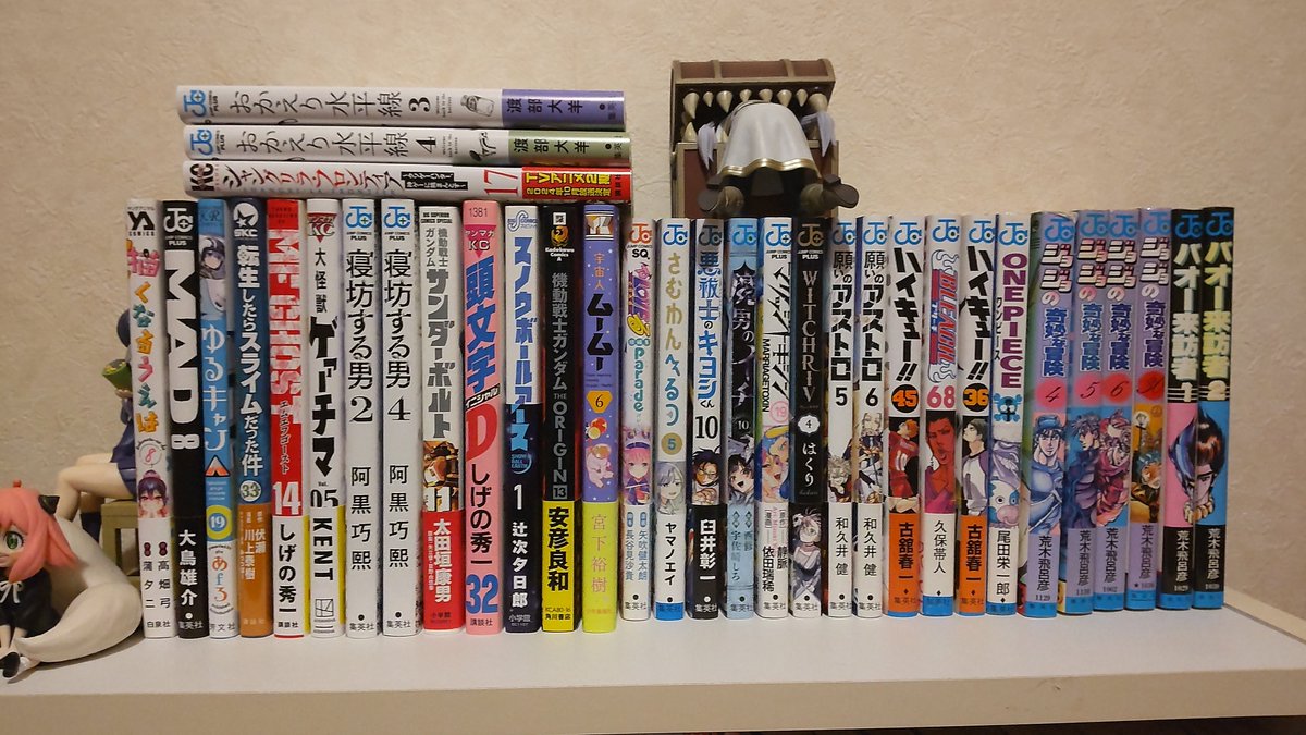 kaz50716977's tweet photo. バオー、すげぇキレイな初版あった🥰
イニシャルＤは1巻と後半がむずいのね。
#今日買った漫画
#最近買った漫画 https://t.co/VCFEmm4qtk