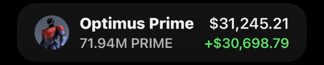 SolCryptoTrader's tweet photo. $PRIME is printing BIG! 🚀💰

The Alpha TG fam knows what time it is! 👀🔥 If you’re in the group, you could’ve caught this move with my copy trades. 📈💎

CA: rVWG97Yj6ZbuF9zeQo8TosQG6mUcUeL8BocfHu3pump

Don’t sleep on the next play! 👑 https://t.co/cMiqDTQHor