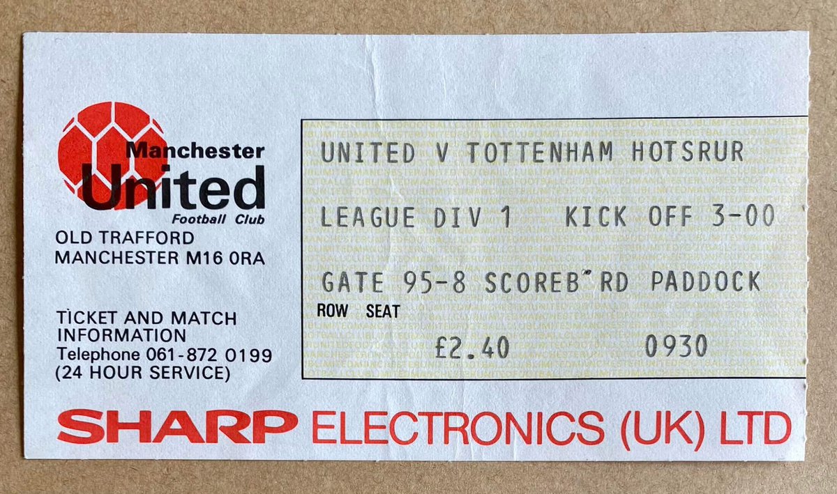 dougbagleyfdl's tweet photo. All away fans who went to Old Trafford and Manchester United away in the 80’s and 90’s will remember the walk from the Cricket Ground past the Lou Macari chip shop. Great memories. https://t.co/iioHVCt5ke