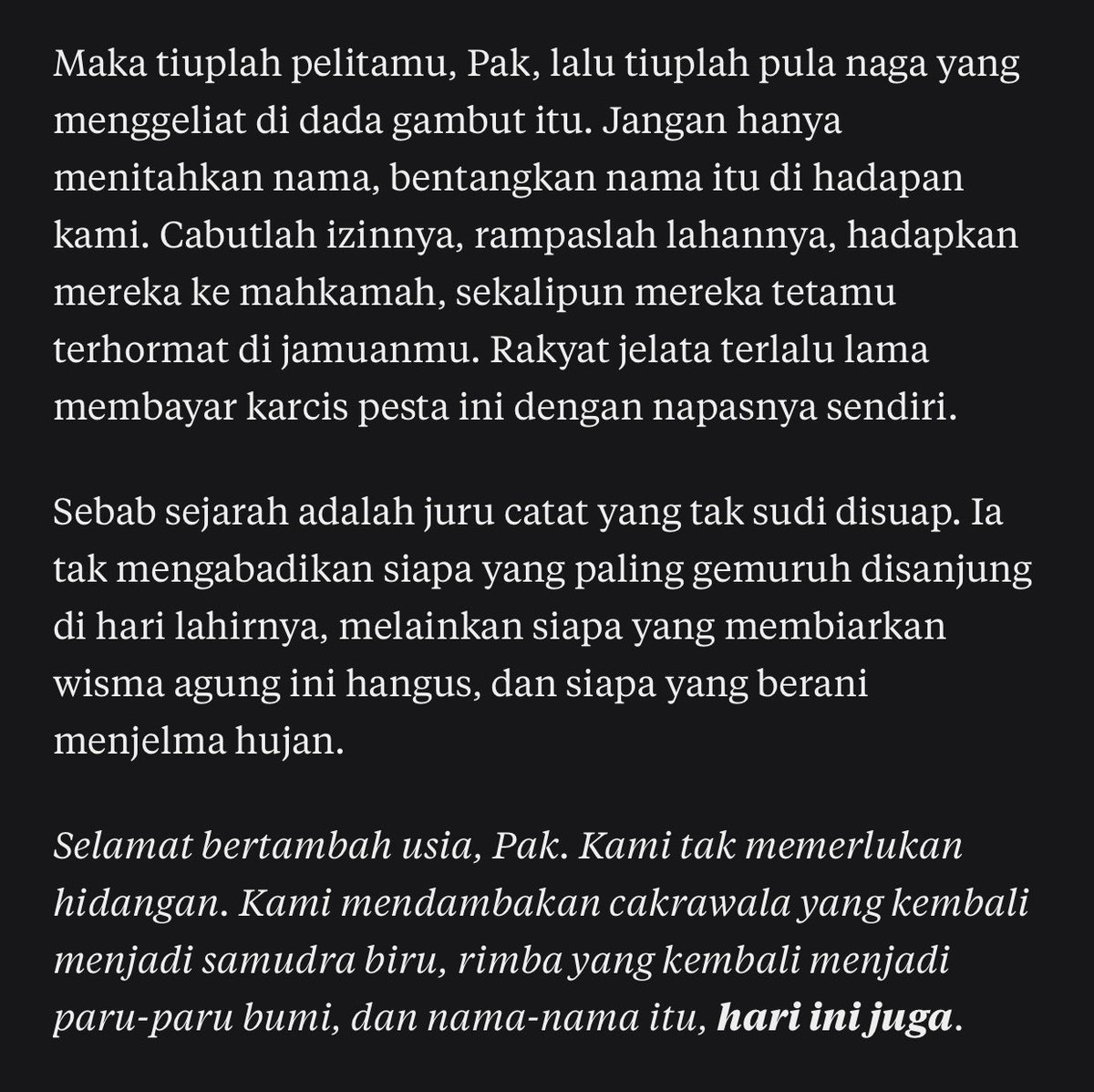 Sillages's tweet photo. #IndonesiaButuhOksigen. https://t.co/YqHilqYhIp