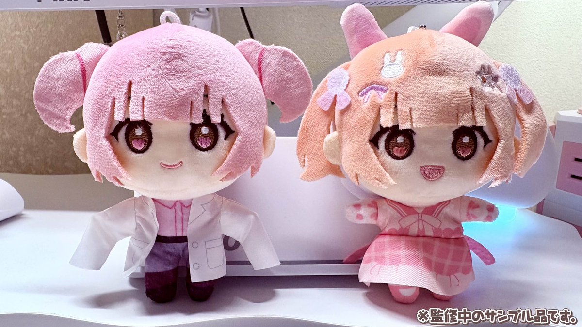 momomi_khni's tweet photo. ⋱ 🎀 ぬいぐるみ制作進捗 🎀 ⋰

みて～！
監修中のぬいぐるみの実物写真が届いた！🐰🩷
最強にかわいくない！？🥹💕
細かい部分の色を調整中だよ～
みんなのおうちにお届けするのがたのしみ₍ᐢ.ˬ.ᐢ₎♡

🔗購入はこちらから
https://t.co/8bCSzT6dNR https://t.co/7QwGGcnXTG