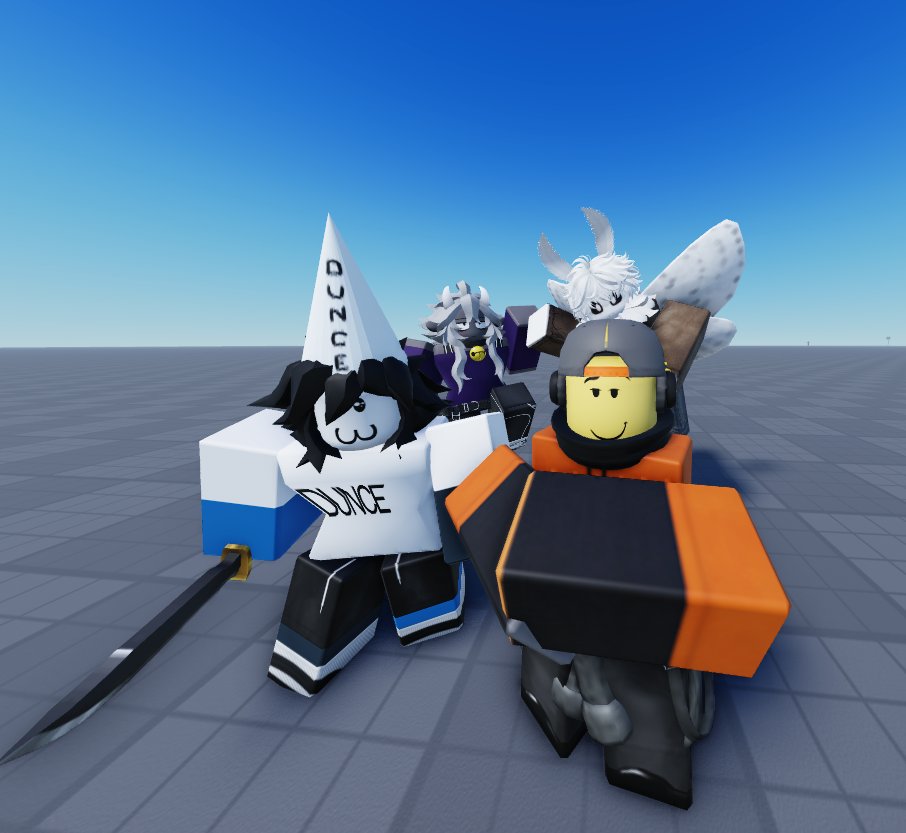 DarkioGo's tweet photo. Random game drop, Suggestion Box is coming out later today, a very unserious TF2 inspired game I made in just a few days where you battle it out as one of these 4 chuds from Suggestion Warriors! More are coming soon, each with unique gameplay styles and abilities :D https://t.co/dwhHXtOhtL