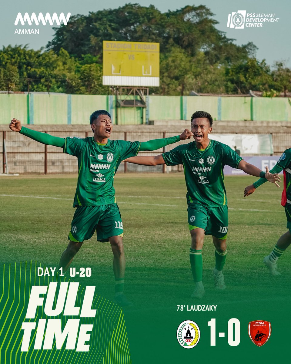 PSS_Development's tweet photo. FT: PSS U20 1-0 PSM U20

#PSS #PSSDevelopment #EliteProAcademy #PSSday https://t.co/cj1SwcJdHv
