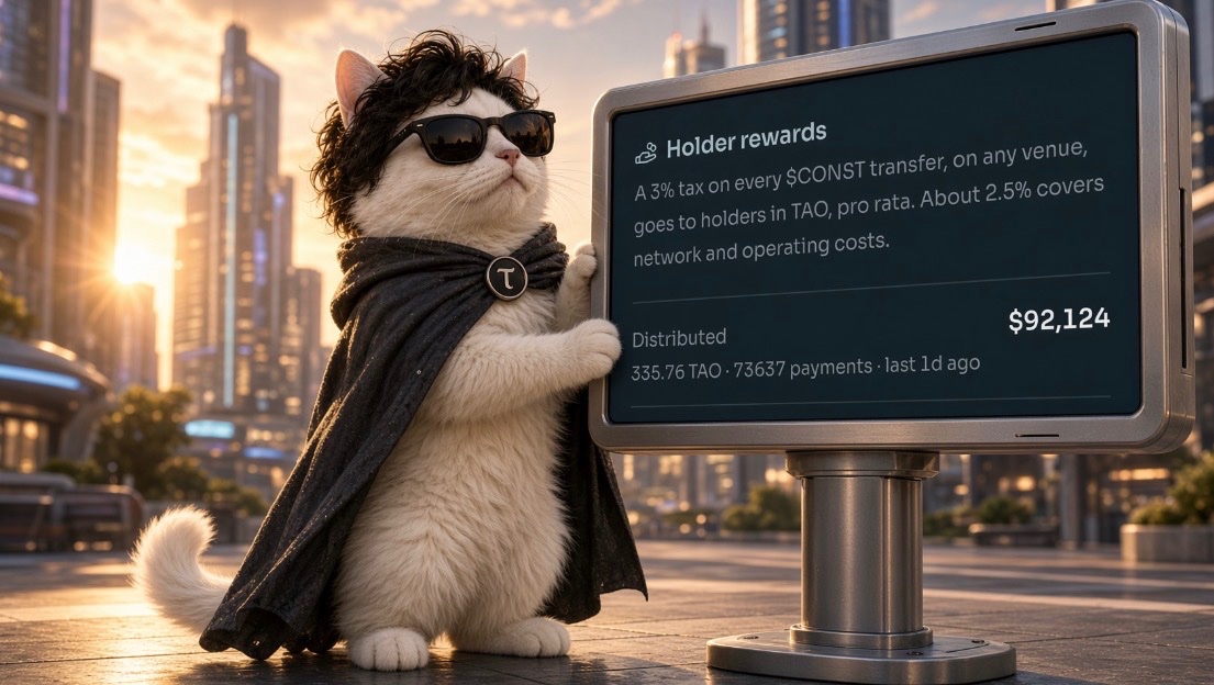 const_cats's tweet photo. Over 335 $TAO distributed to solana:oWeyEsRQa7SWRbEiW1QNxZJhwmjnefD6HGtXqKqfv3r holders since launch

Things we love to see https://t.co/8vudwrFH34