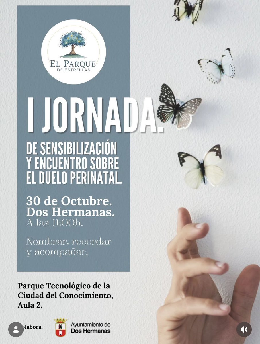 AsoMatrioskas's tweet photo. Organiza @ParqueDeEstrellas

30 de octubre, a las 11:00 h.
Parque Tecnológico de la Ciudad del Conocimiento, Aula 2. Dos Hermanas.
Toda la información:

https://t.co/mepziyVYuk

Gracias por esta importante iniciativa 🙏🏻💜 https://t.co/F5SfWkSqQn
