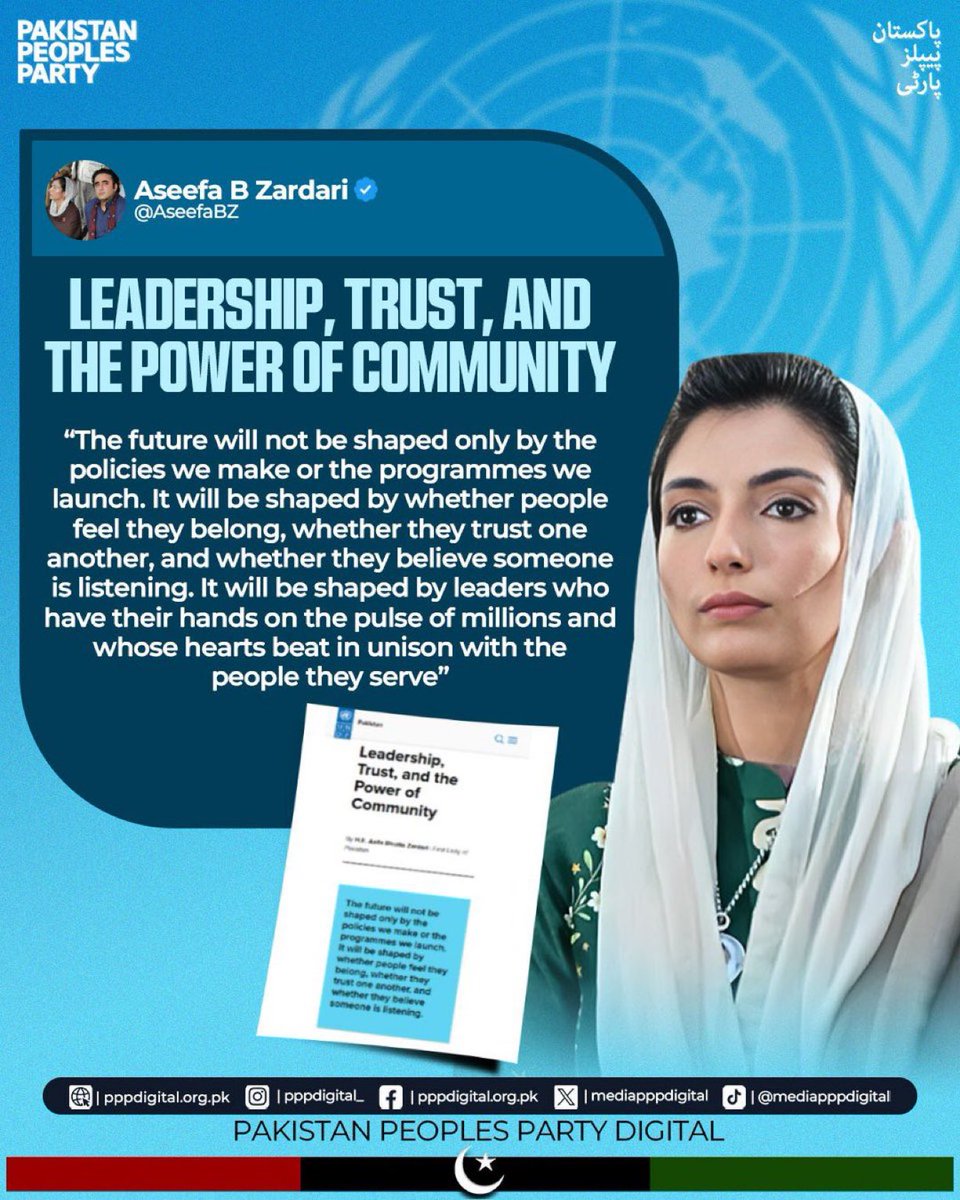 WaqasHLashari's tweet photo. Leadership , Trust &amp; The Power Of Community !!!! 
@AseefaBZ https://t.co/7bgZ3lEo8c