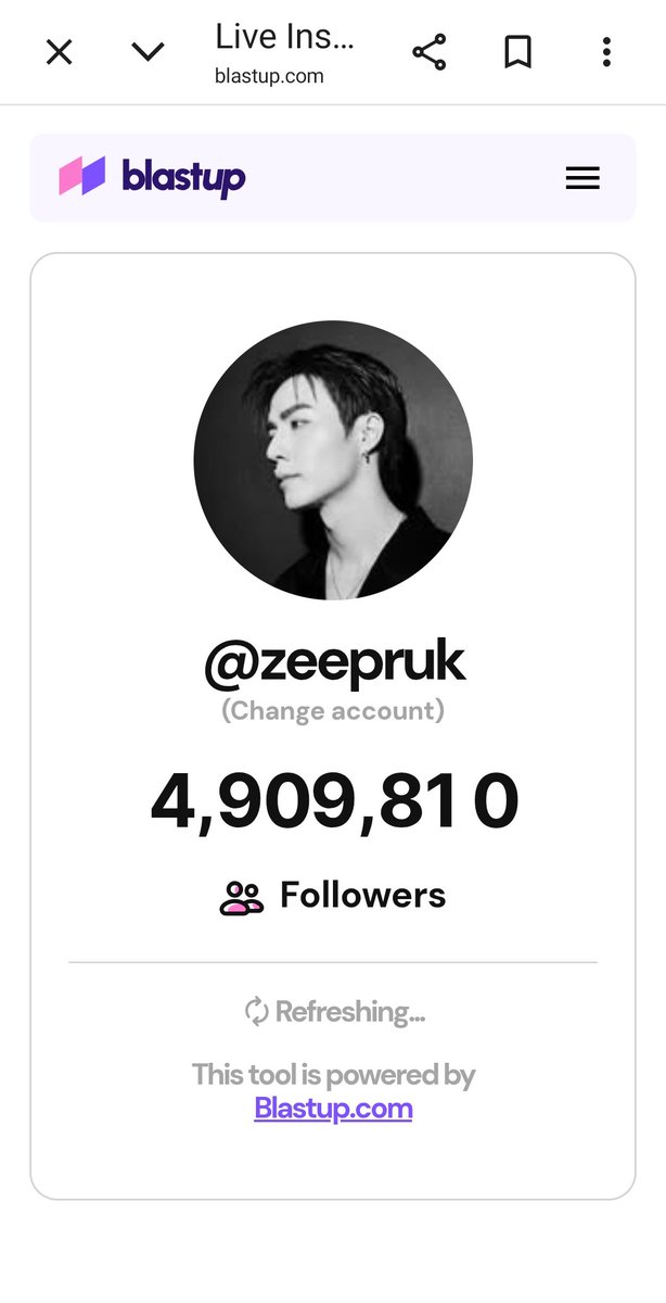 Truthaboutzee's tweet photo. #zeepruk actions the past few days is costing him fans not only has his latest post not got many likes but he's also losing followers he'll be down to 4.8 mil soon you can call us haters but there's many people starting to see through zees lies #zeenunew #nunew @kerdomundi https://t.co/CJ5qvg38sz