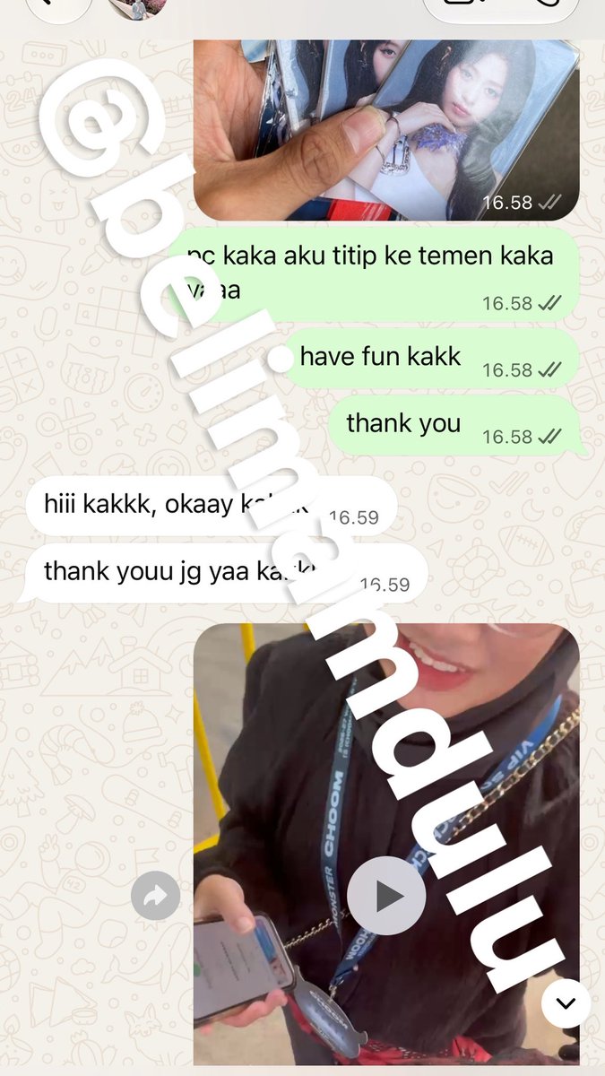 belimamdulu's tweet photo. thank you ya guysss 

aman sejahtera dianter sampe masuk gate vip babymonster. anti nipu2 vip sec a dan b done babymonster

buyer yg hnr pada kek anjingg btw https://t.co/w2sZW8IHPg