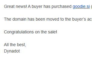 HanifBiz's tweet photo. Sold a .si domain for $300 from my .si portfolio at wholesale to cover the cost of my other .si domains, so I can now hold the rest long term. Thanks @Dynadot for being first to support .si when it trended. 5% commission via Dynadot pay link. Goodluck to the buyer.  

HT: 22 Days https://t.co/3xXGJwEnZY