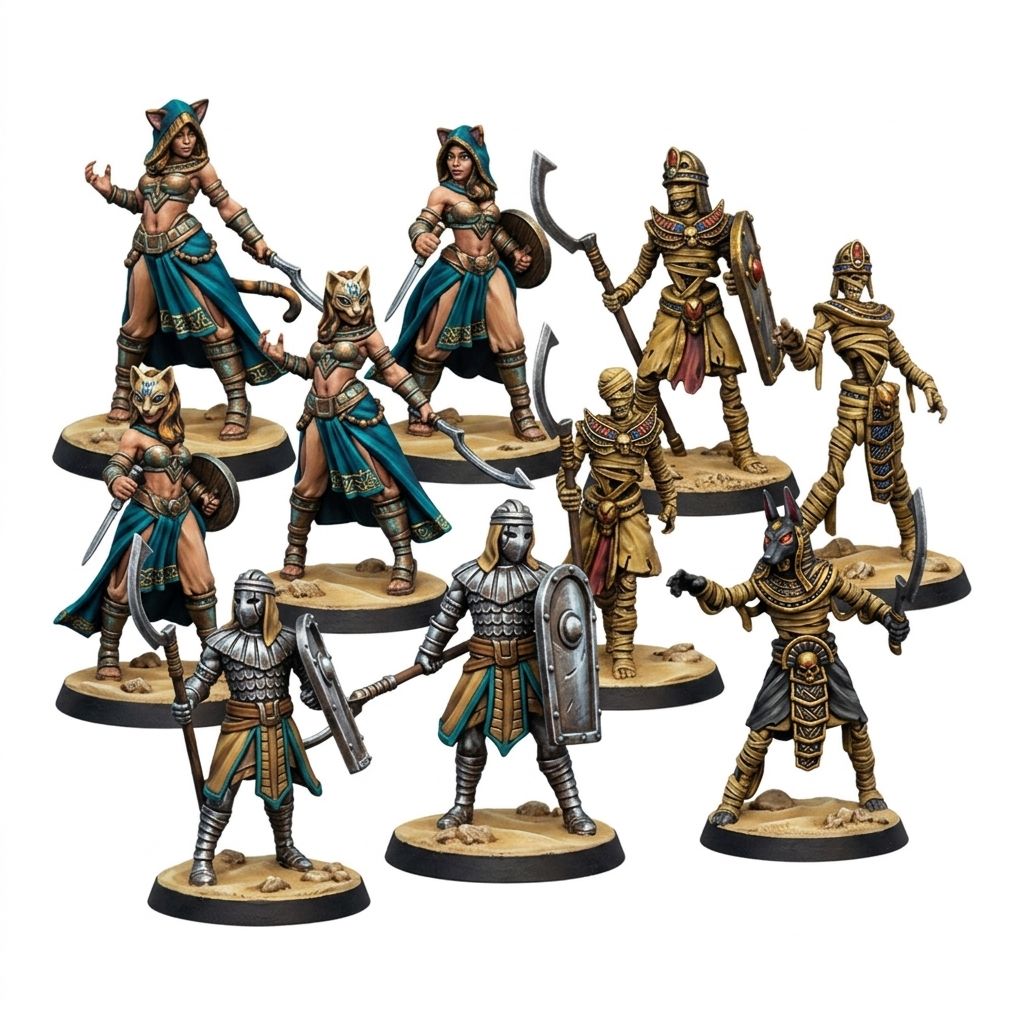 TabletopXtra's tweet photo. Mummies & Egyptian Fighters by Galaad Miniatures. Ancient undead for 28/32mm — D&D, Pathfinder and fantasy wargaming.
https://t.co/WcrVQBXMHq
#tabletopxtra #fantasy #wargaming https://t.co/bKCMMAzx1l