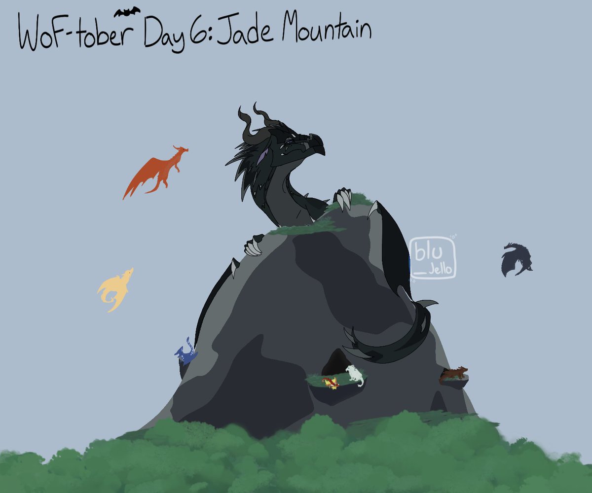 Blu_jello's tweet photo. WoF-Tober Day 6: Jade Mountain
Darkstalker on Jade Mountain https://t.co/lqh7n359lh
