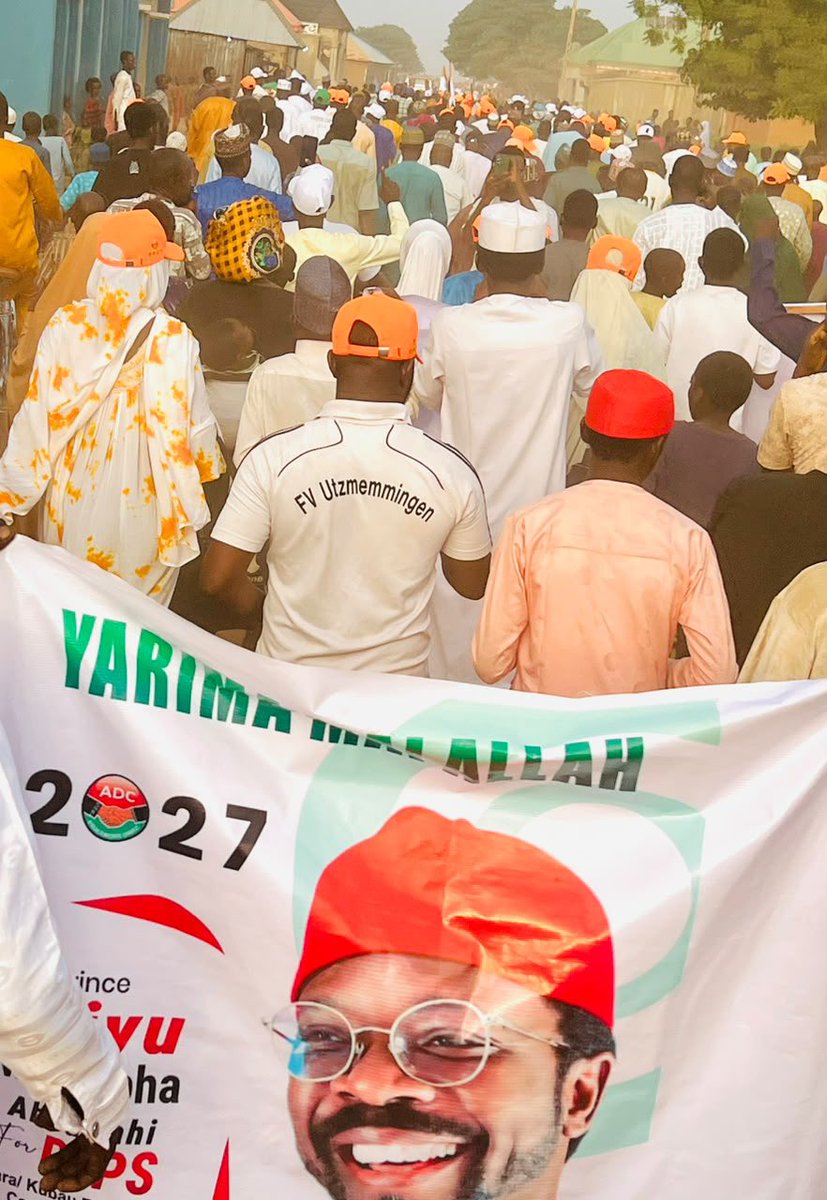 Ahmad_Damau's tweet photo. The remains of the APC have been buried in Kubau Local Government! ⚰️🔥

The good people of Dutsen Wai Ward, Kubau LGA, came out in their numbers to reaffirm their support for Hon, Yariman Damau, HE @atiku , Rt. Hon. @IsaAshiruKudan , and the ADC movement. https://t.co/L1sisMvt4F