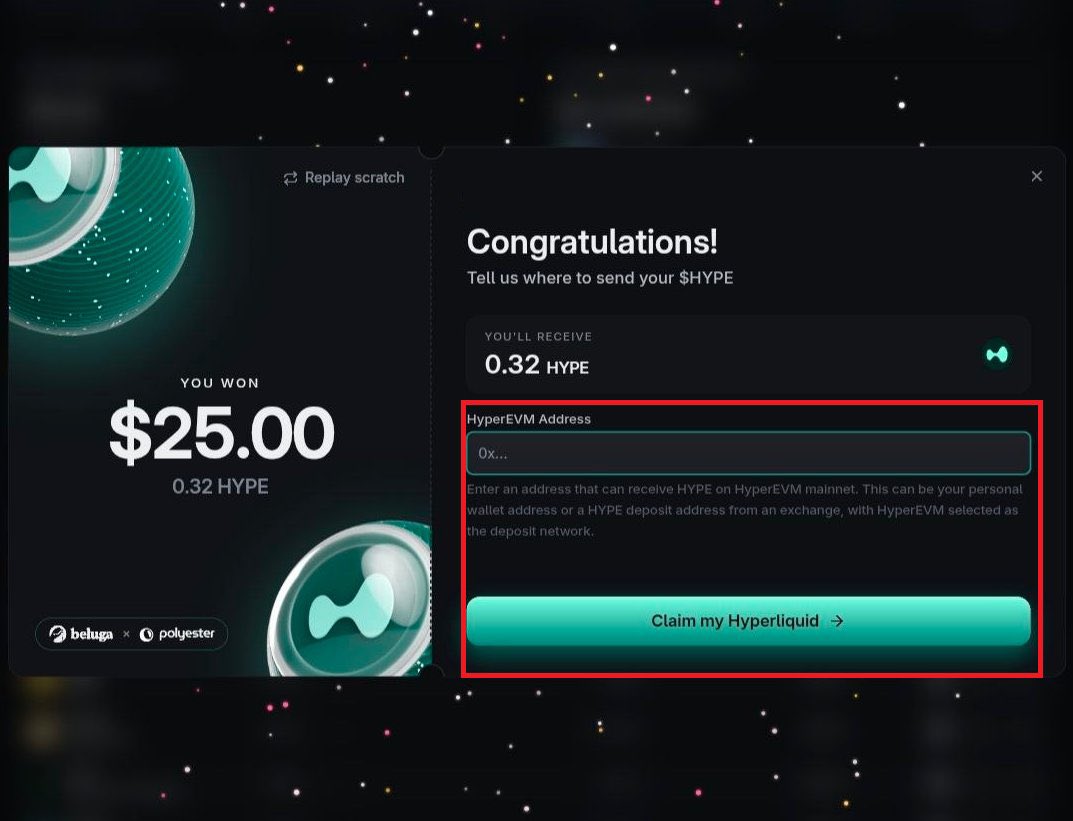 CuanAirdropCom's tweet photo. Hadiah kecil lainnya dari farming testnet

Saya menerima $25 dari @polyester, bersama dengan 0.32 token HYPE dari acara

Sebelumnya, saya juga menerima token ZEC senilai $50 Tidak buruk untuk waktu yang dihabiskan menjelajahi proyek-proyek ini

Jika Anda secara rutin berpartisipasi dalam testnet Polyester, layak untuk memeriksa apakah Anda juga punya hadiah

Kadang-kadang, aktivitas yang kita lakukan secara konsisten bisa membawa hadiah tak terduga di kemudian hari

🔗https://t.co/JiwMrNJXYy
• Periksa hadiah Polyester Anda
• Cari pembaruan terkait acara Beluga
• Jangan lupa periksa hadiah dari kampanye sebelumnya

Tidak ada jaminan bahwa semua orang akan memenuhi syarat, tapi jika Anda aktif, luangkan waktu sebentar untuk memeriksa.