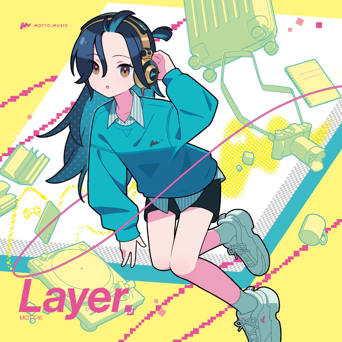 otom1ca's tweet photo. MOTTO MUSIC 12th Album 『Layer.』
ジャケットイラスト担当しました。
デザインワークはhapio_the_childさん( @hapio_the_child )です。 https://t.co/mc8HOwvNhH