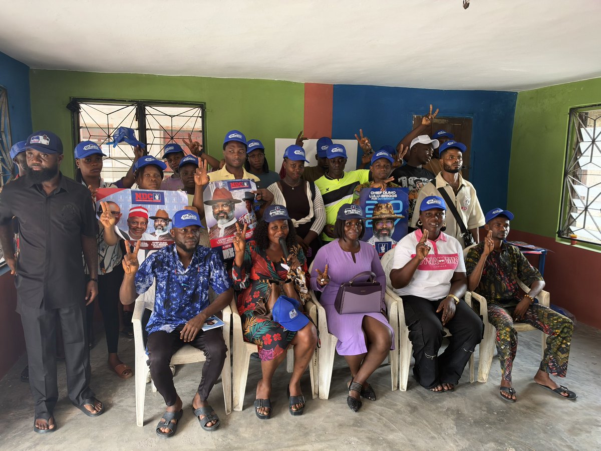 D_goodybag's tweet photo. Today At Okrika LGA For Voters Engagement &amp; Smart Ballot Training. https://t.co/aqJlnbh9Gg