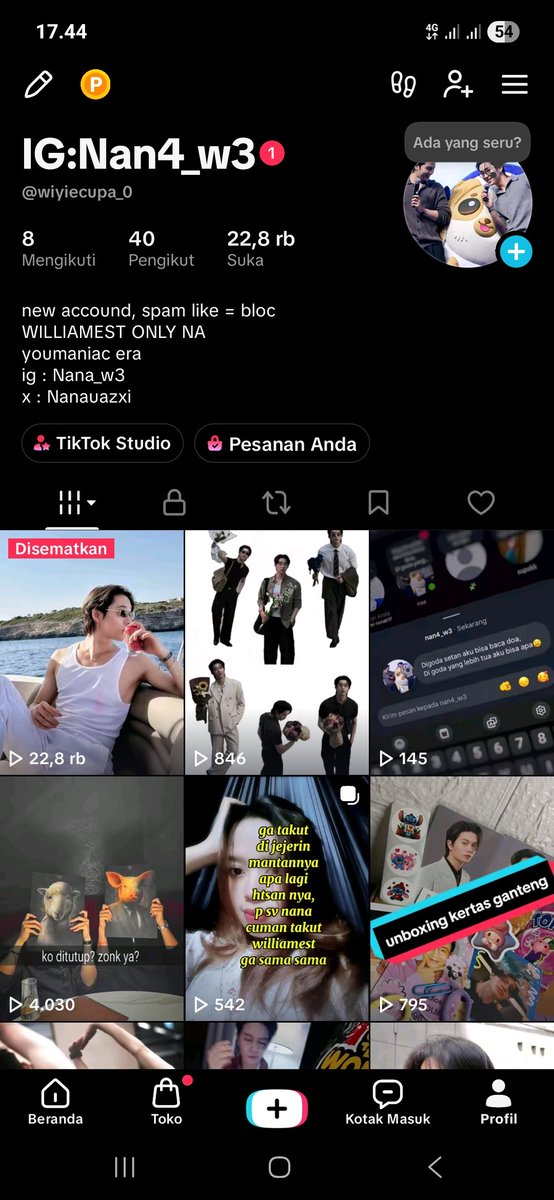 Nanauazxi's tweet photo. APA LAGI YANG HARUS AKU WILLIAMEST 😭😭
sesayang secinta mati itu ak ama williamest, williamest forever, always williamest, i love you soo soo so much williamest🥹🥹🫶🏻🫶🏻
#williamest #FOREVER https://t.co/cCtHoS0caT