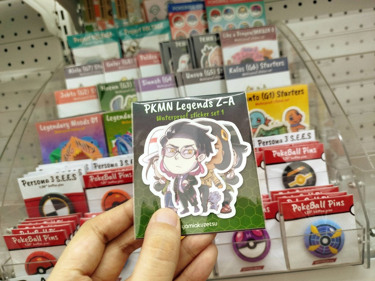 yamiakuzetsu's tweet photo. NEW PARTNER STORE! 🎉

You can now find my merch at Red Monster Shop at their Art Room at Gateway, Cubao! ✨

I stocked my best sellers in my con and Shopee here in gift-ready packaging! I'll rotate and add new fandom merch once in a while!

Thanks to RMS for the opportunity! 💖 https://t.co/Ivqz82G9M6