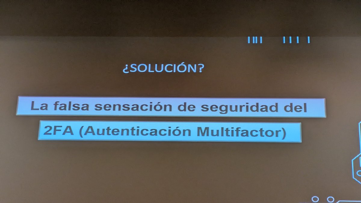 devfesteando's tweet photo. @Telefonica @MorcillaConf El segundo factor es necesario, pero crea una falsa sensación de seguridad.
Sesionesy #ApiKeys comprometidas.
¿Que soluciones hay?
• Prevención
• Detección
#MorcillaConf @MorcillaConf
#MorcillaConfXI 2026 https://t.co/IhM2edQ8eT