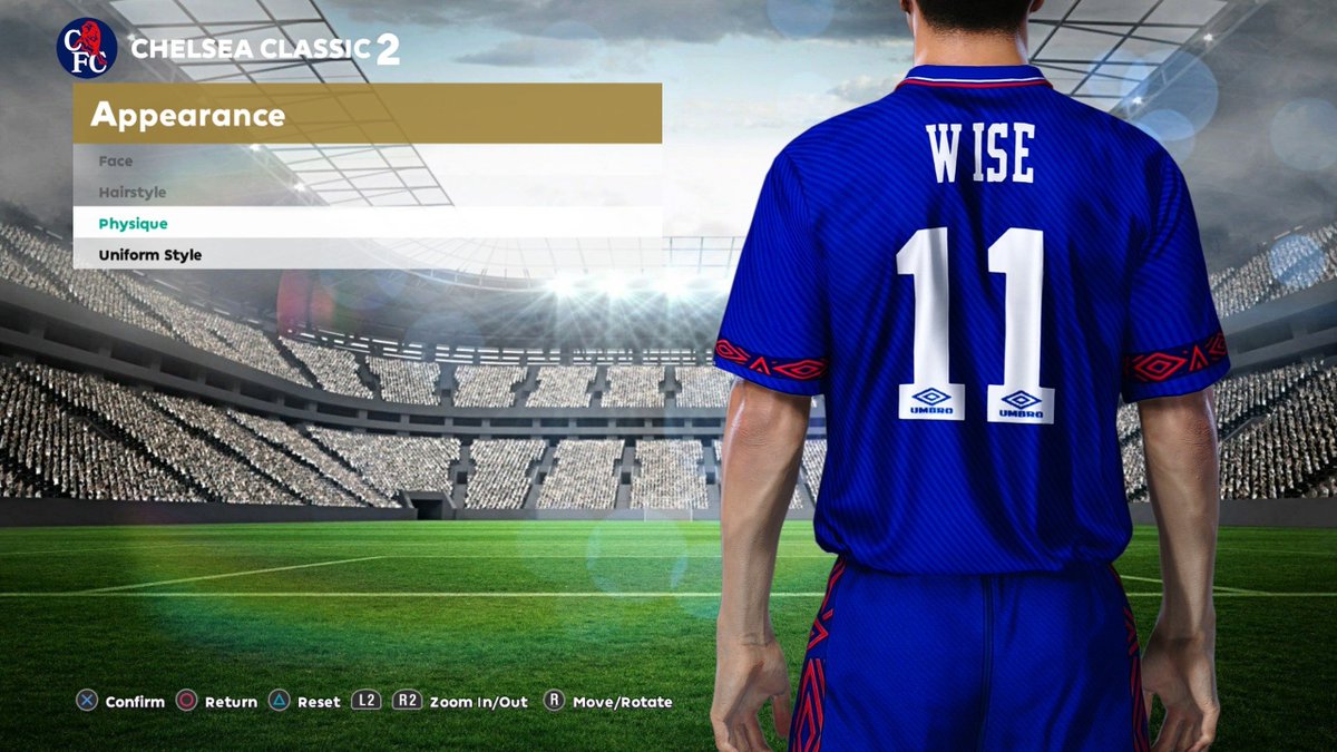 BlackCore92's tweet photo. Chelsea 1993-95 home kit
#PES2021 #Efootball #Chelsea https://t.co/hHRbiU77bk