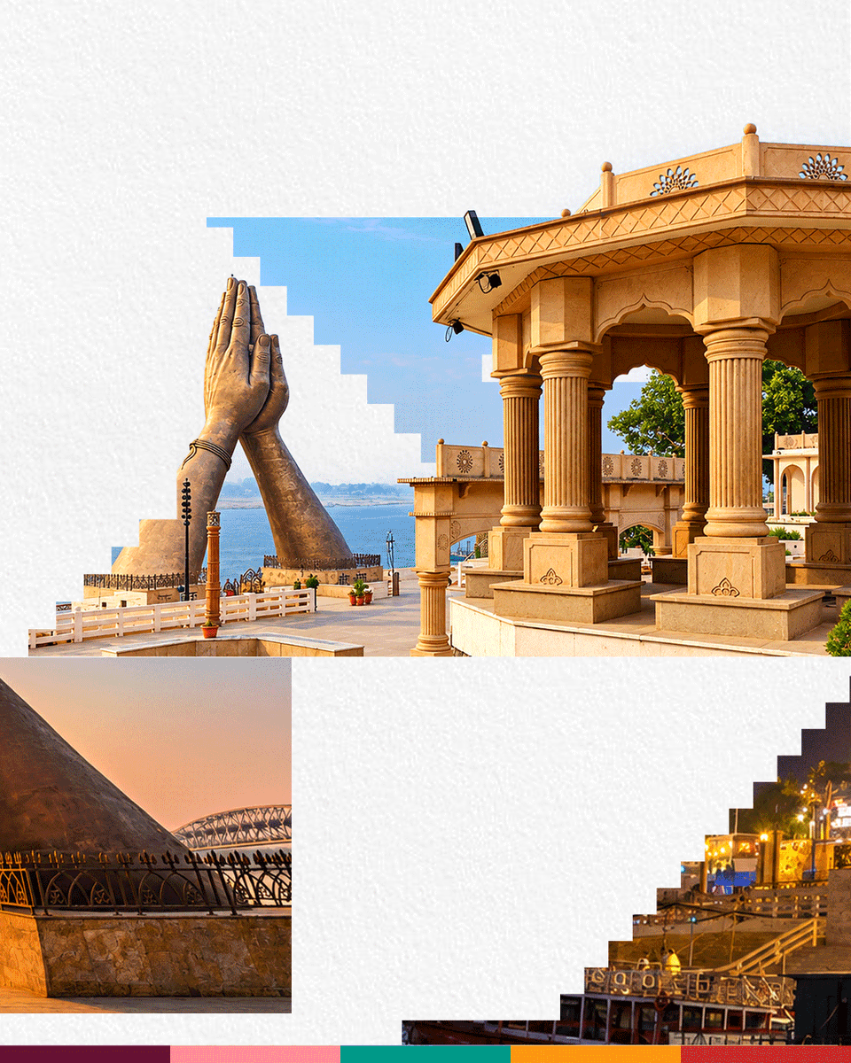 BanarasBiennale's tweet photo. At Namo Ghat, the river remains central to the city’s everyday rhythms and collective memory. As a venue of the CII Banaras Biennale 2026, it becomes part of a wider canvas celebrating the art, culture and enduring spirit of Kashi.

Join us in Banaras from 27 Nov–31 Dec 2026. https://t.co/go4mGubjKB