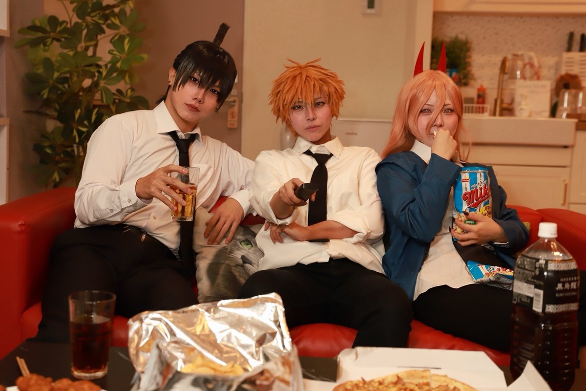 corn1unicos's tweet photo. CSM/Cosplay

Aki:@cos_0412
Power:@riririmachiz
camera:@seilean

#chainsawmancosplay
#コスプレ
#デンジ新人歓迎会1011 https://t.co/fw8Igyha67