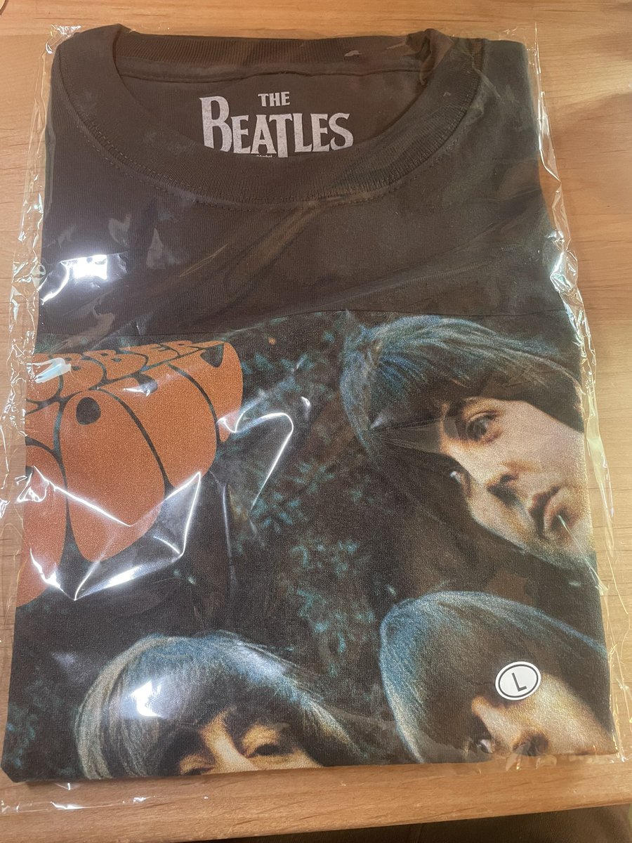 sou356488's tweet photo. ビートルズtシャツ届いた
ありがとうございます😊@jocvfm https://t.co/O7HiOjKgoq