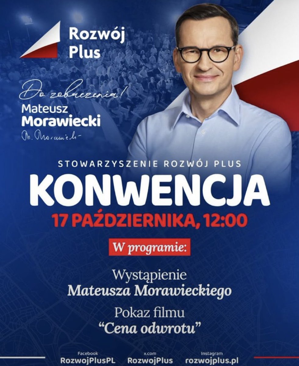 michaldworczyk's tweet photo. To już dziś! O 12.00 widzimy się w Warszawie 🇵🇱🤝🇵🇱
#NaprzodPolsko 👊👊👊 https://t.co/Md7FP0jqLt