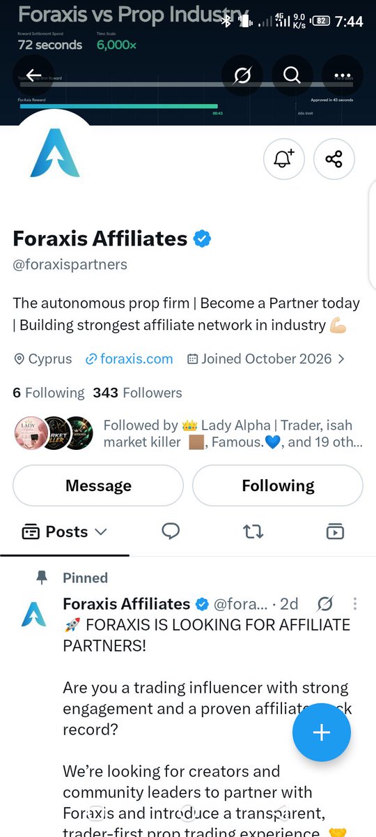 Alameensi4j's tweet photo. @UrwatuSuleiman @foraxisofficial @foraxispartners Done for all 

Allah yasa munada rabo 🤲🏻🥰 https://t.co/2MSmJL57k1