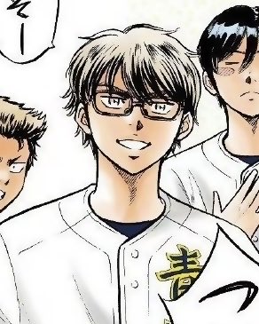 Kazuya4ever's tweet photo. Miyuki in his seido uniform and catcher’s gear IS peak miyuki 😻💘 https://t.co/l2X4XBpSCI