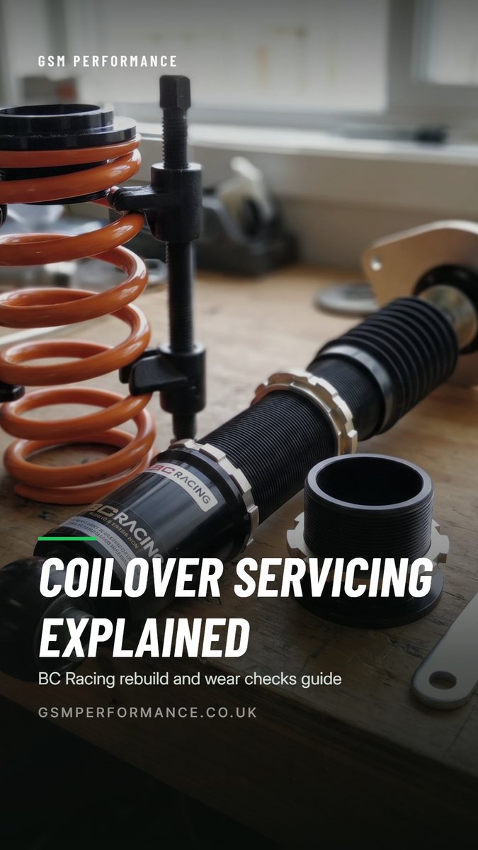 GSMPerformance's tweet photo. BC Racing coilovers: what to check and when to rebuild instead of replace.
https://t.co/LIaO6Vcr4k
#BCRacing #Coilovers https://t.co/uupXlxgSws