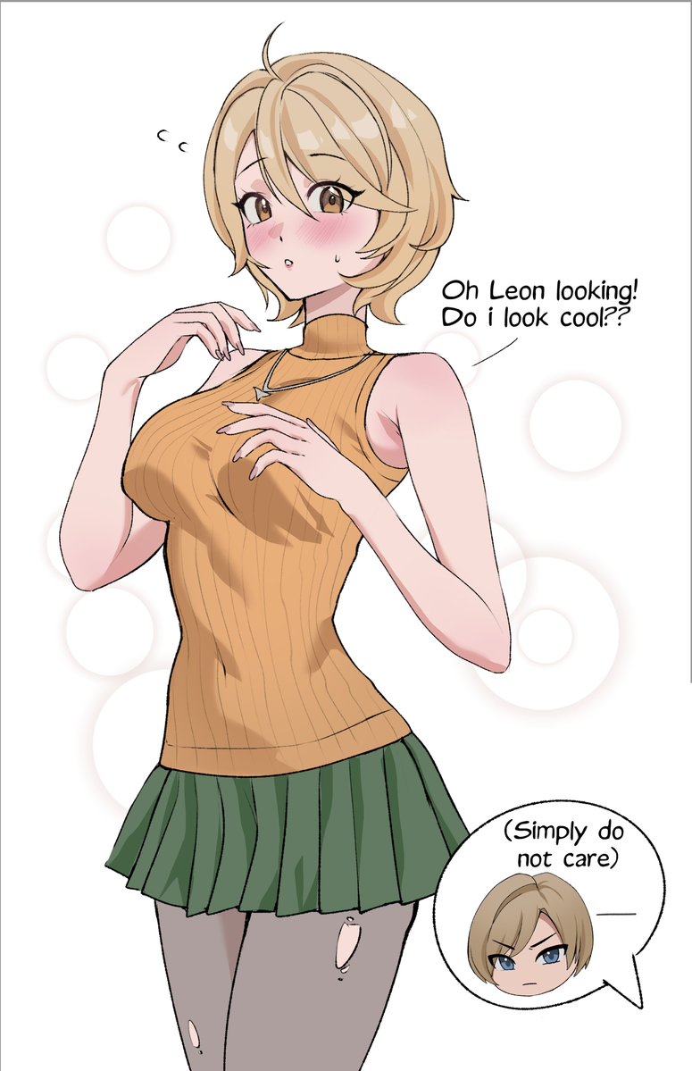 Ibbychan_'s tweet photo. Do you think Ashley cute? 
#ResidentEvil4 https://t.co/eRYcPQ5aOB