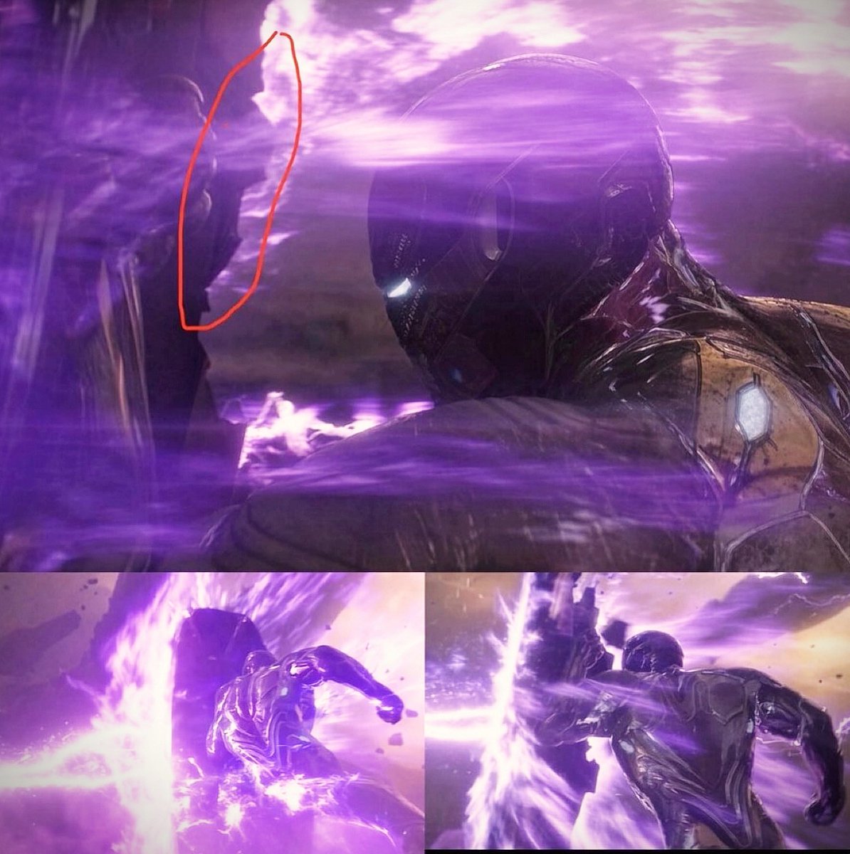 Israel000712466's tweet photo. Wait... the same Power Stone that helped wipe out Xandar couldn't break through Iron Man's shield. 🛡️ https://t.co/eehLREo8EA