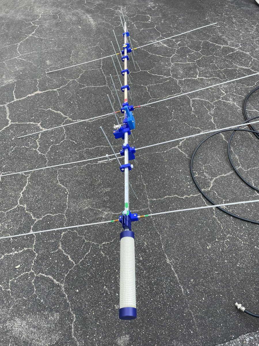 jo1xok's tweet photo. 天頂パスに予定が合い、久々に常置場所から呼び回りで2QSO。腕力が足りません😅 https://t.co/tB8rrASAWA